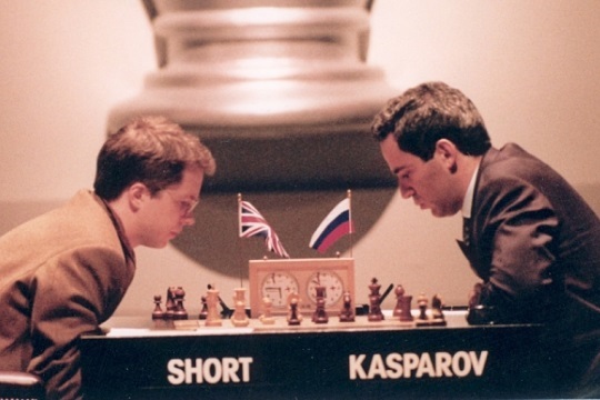 História do xadrez Short x Kasparov 1993