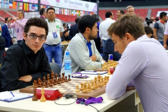 Olimpíada de Xadrez Baku 2016 - bastidores 