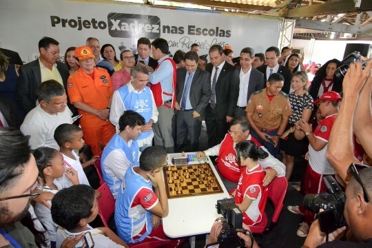 Nicolau Leitão vai assumir escola de xadrez em São Luís - Xadrez Forte