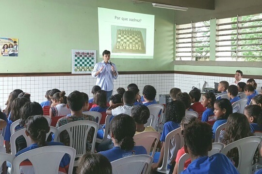 Implantado projeto piloto de xadrez em escolas da rede estadual – Maranhão  de Todos Nós