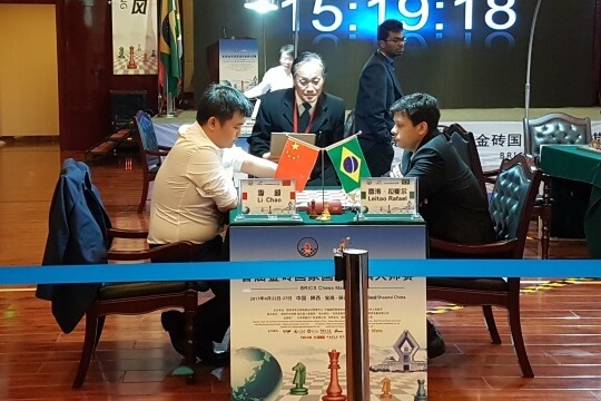 Brics Chess Masters 2017: Leitao and Fier in China