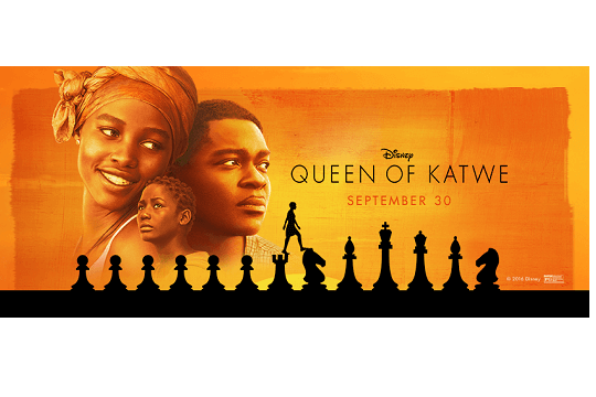 Rainha de Katwe' mostra a vida de Phiona que sonha em jogar xadrez