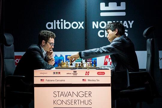 Fabiano Caruana vence o Norway Chess