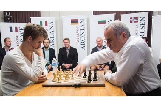 Carlsen Kasparov