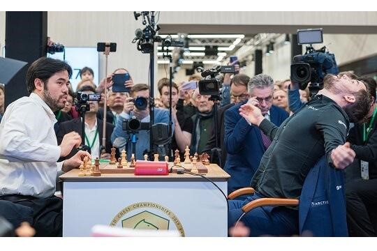 Carlsen vence Nakamura mundial blitz 2019