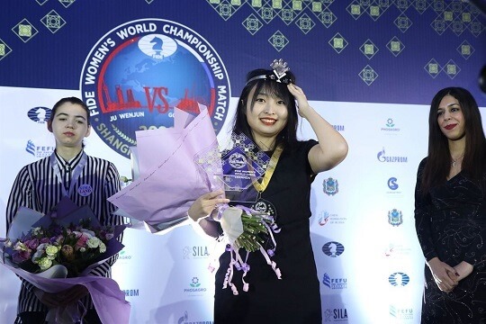 Ju Wenjun Vence O Campeonato Mundial Feminino, Rafael Leitão