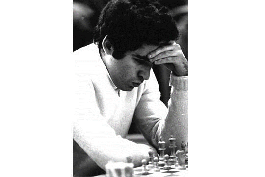 Kasparov com 15 anos, o Ogro de Baku 