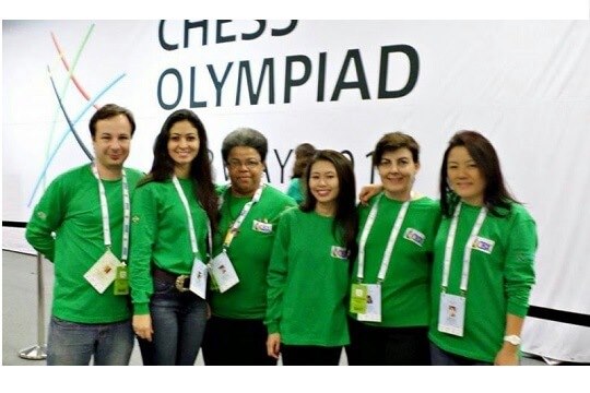 Equipe Olímpica Feminina Xadrez