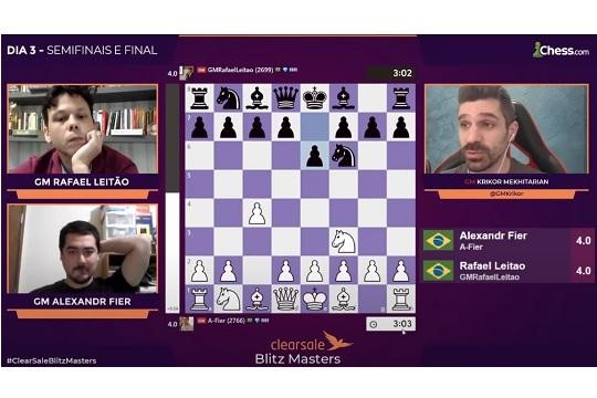 Magnus Carlsen vs GM Luis Paulo Supi, Blitz Chess 3+0, ChessCom