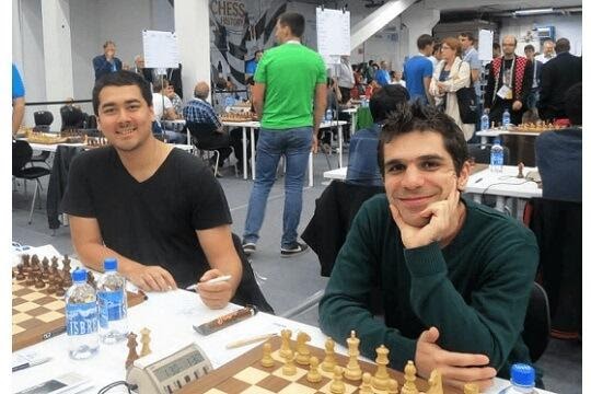 👉Krikor Mekhitarian jogando na corda bamba no Floripa Chess Open 