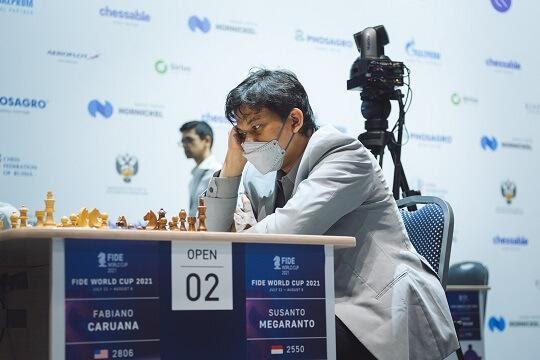 Quem Foi Eliminado HOJE? GM Krikor Mekhitarian Vs Juan Zamora - Copa do  Mundo FIDE 2021 