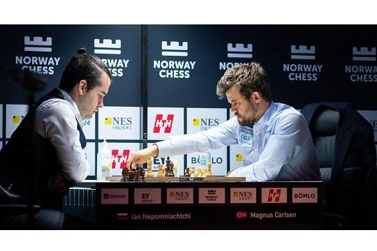 Norway Chess 2021: Carlsen Muito à Frente de Nepo