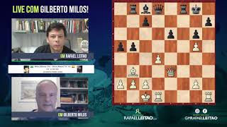 GM RAFAEL LEITÃO DESTRUIU CASPAROV AO VIVO - entenda o caso 😂 